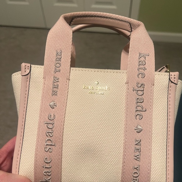 KATE SPADE MINI KIP TOTE IN ROSE SMOKE COLOR - Picture 4 of 11